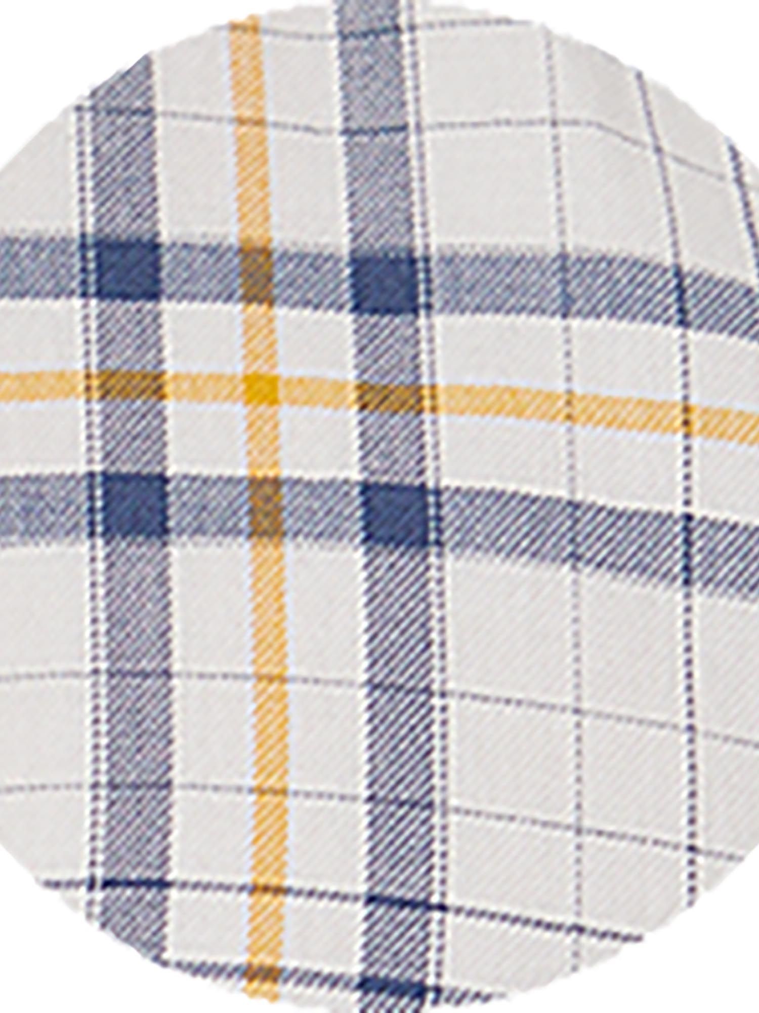 Beige Checks Men Shirt