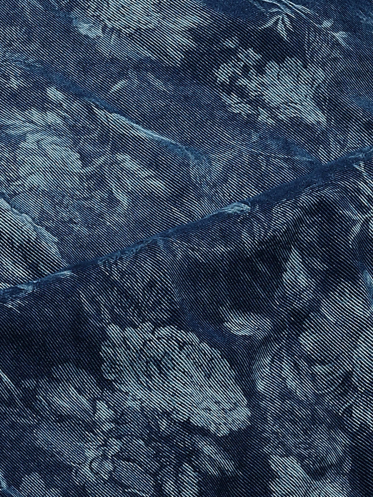 Indigo Blue Floral Men Shirt