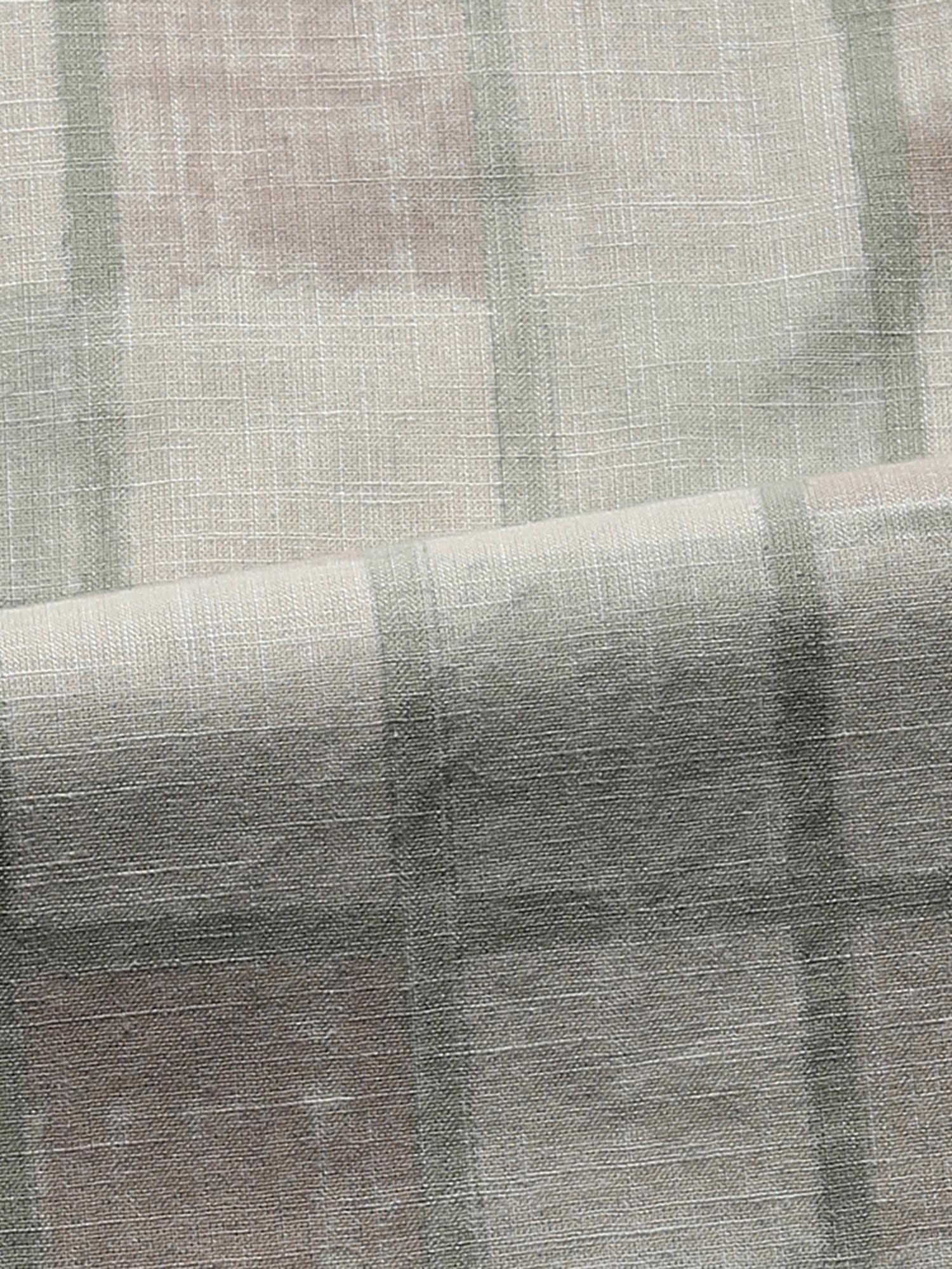 Light Green Checks Men Shirt