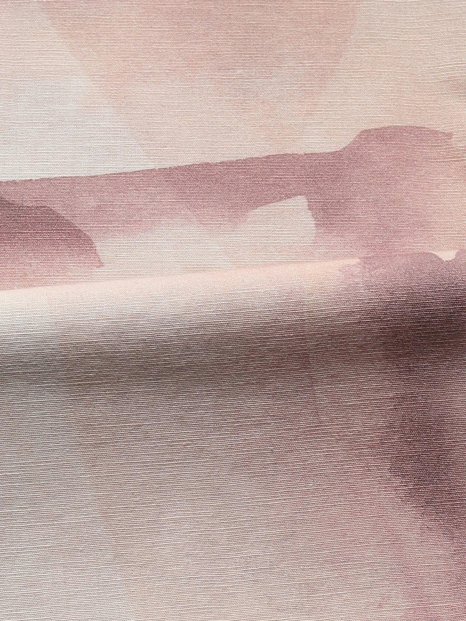 Soft Pastel Pink Abstract Men Shirt
