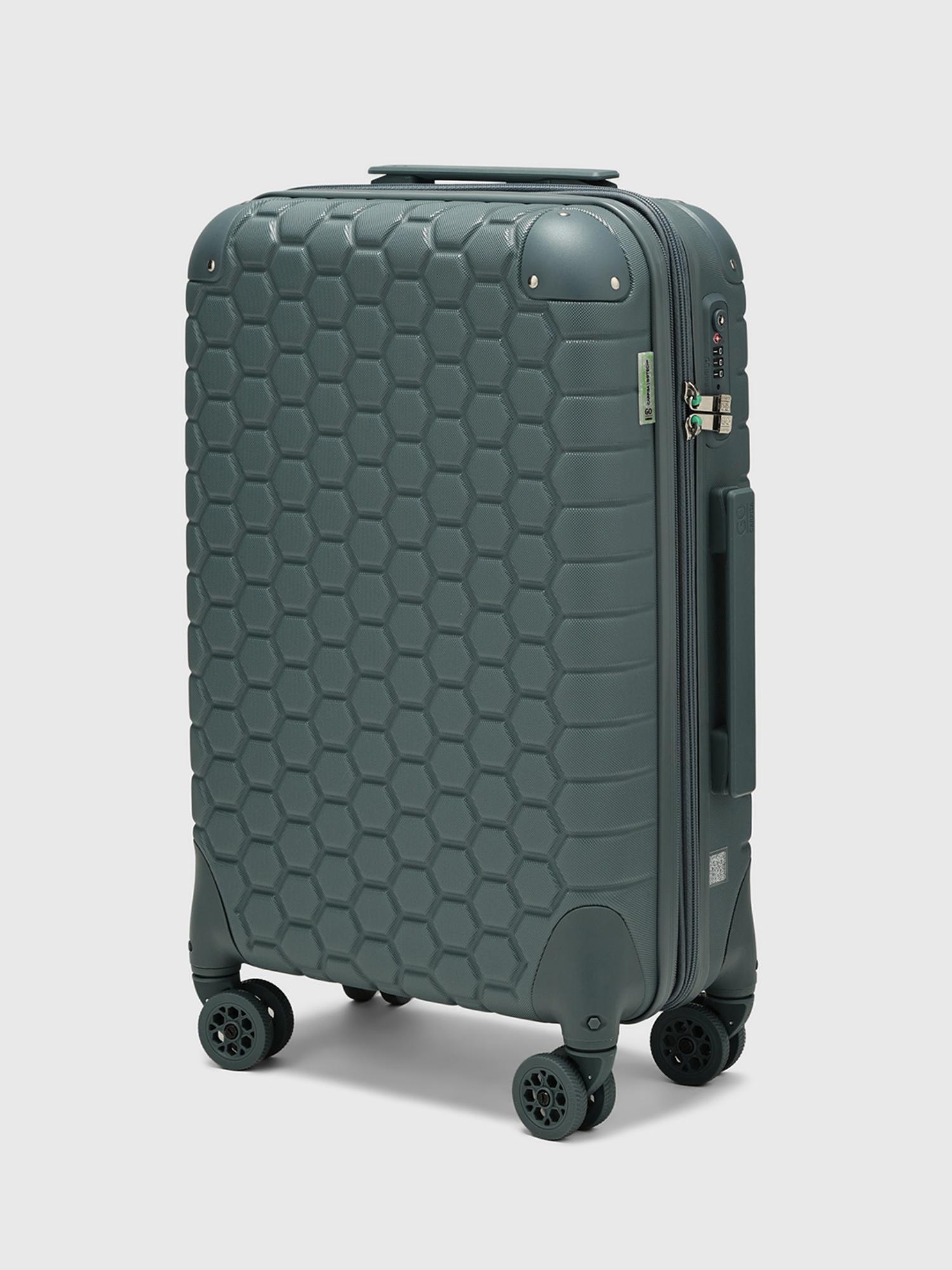 Gotech Unisex Hard Shell Trolley Bag - Blue