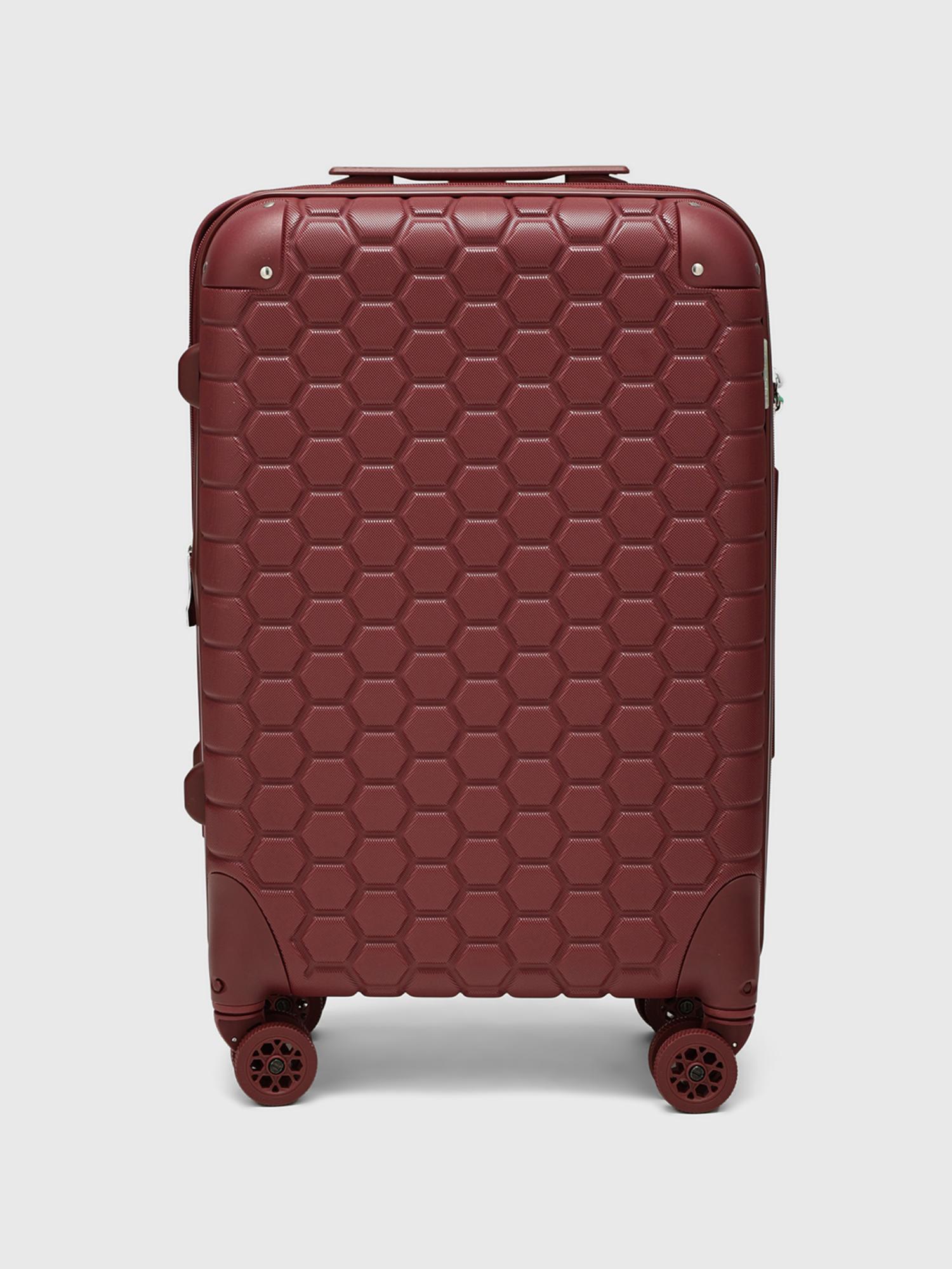 Gotech Unisex Hard Shell Trolley Bag - Maroon