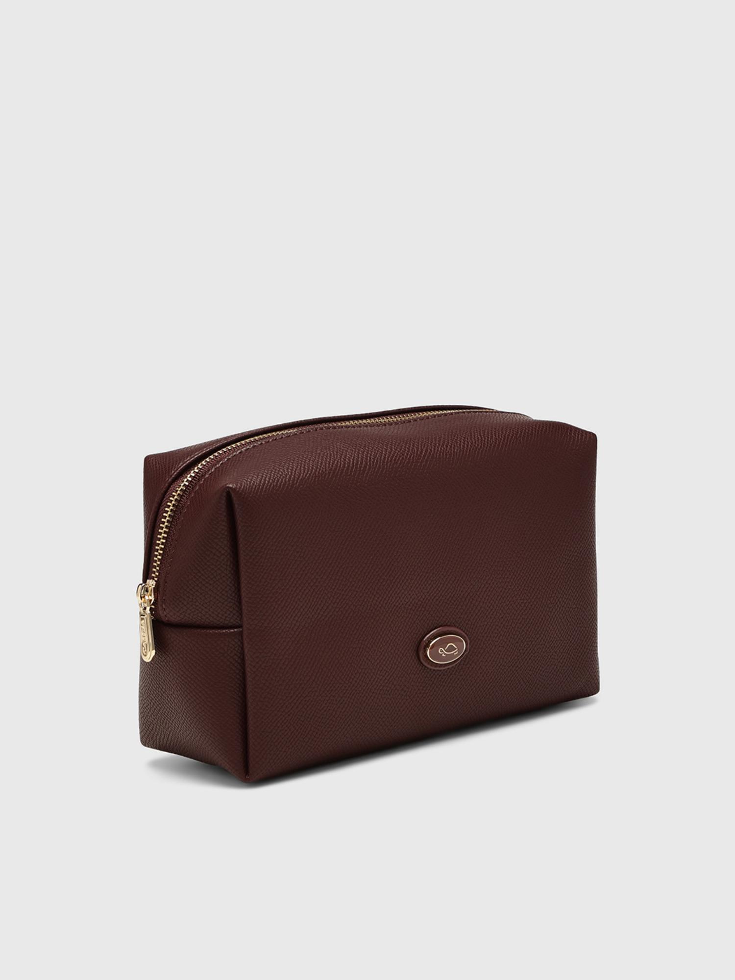 Accessories Women Beauty Pouch - Maroon (M)