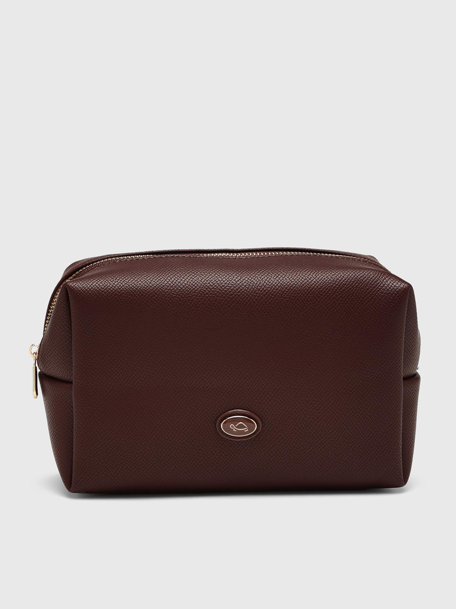 Accessories Women Beauty Pouch - Maroon (M)