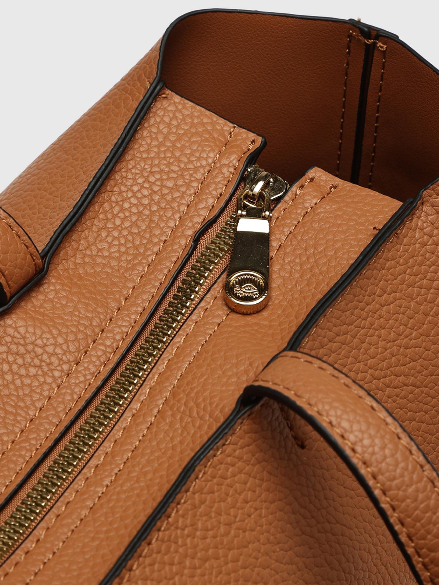 Giulia Women Tote Bag - Tan (L)