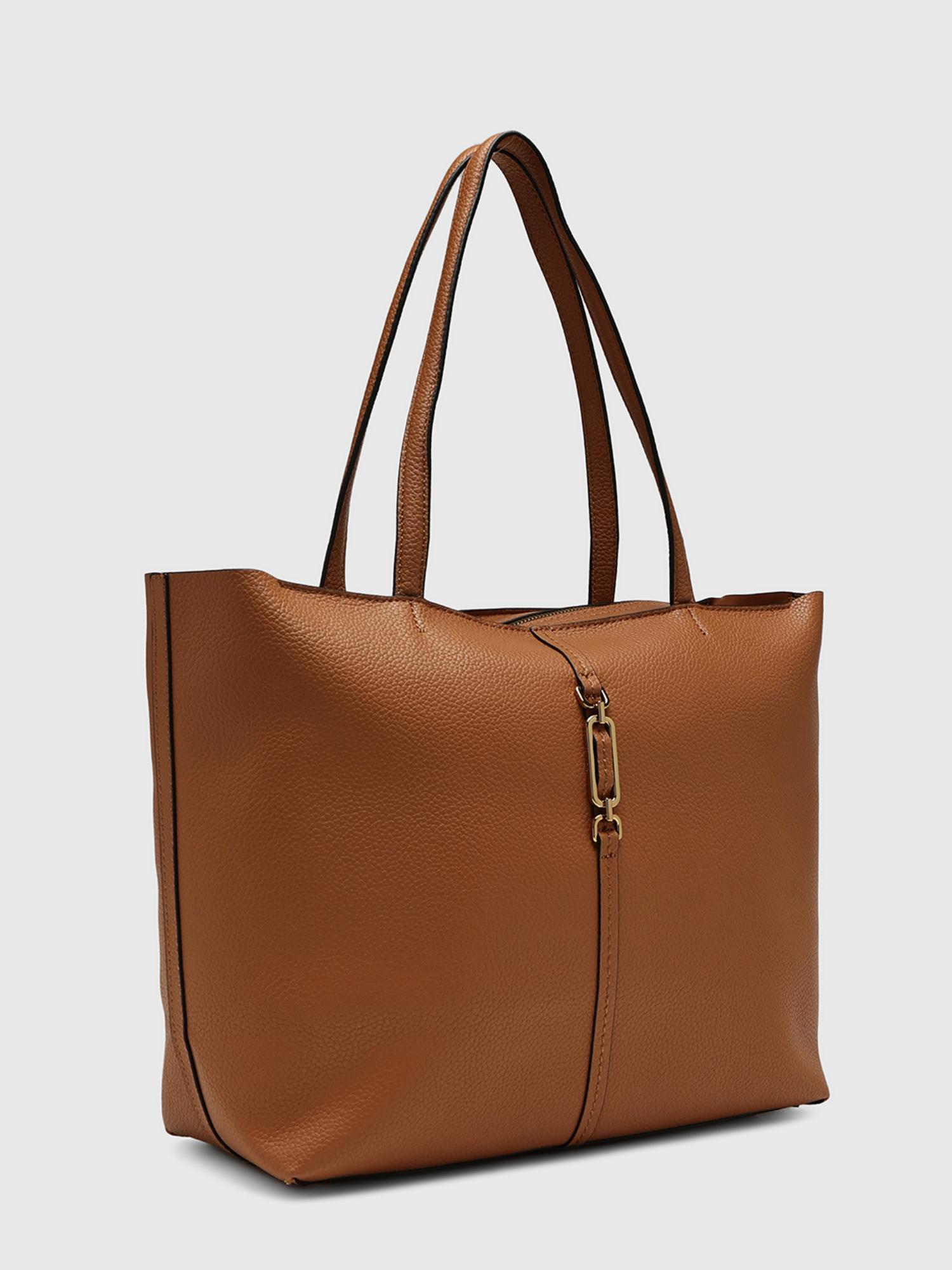 Giulia Women Tote Bag - Tan (L)