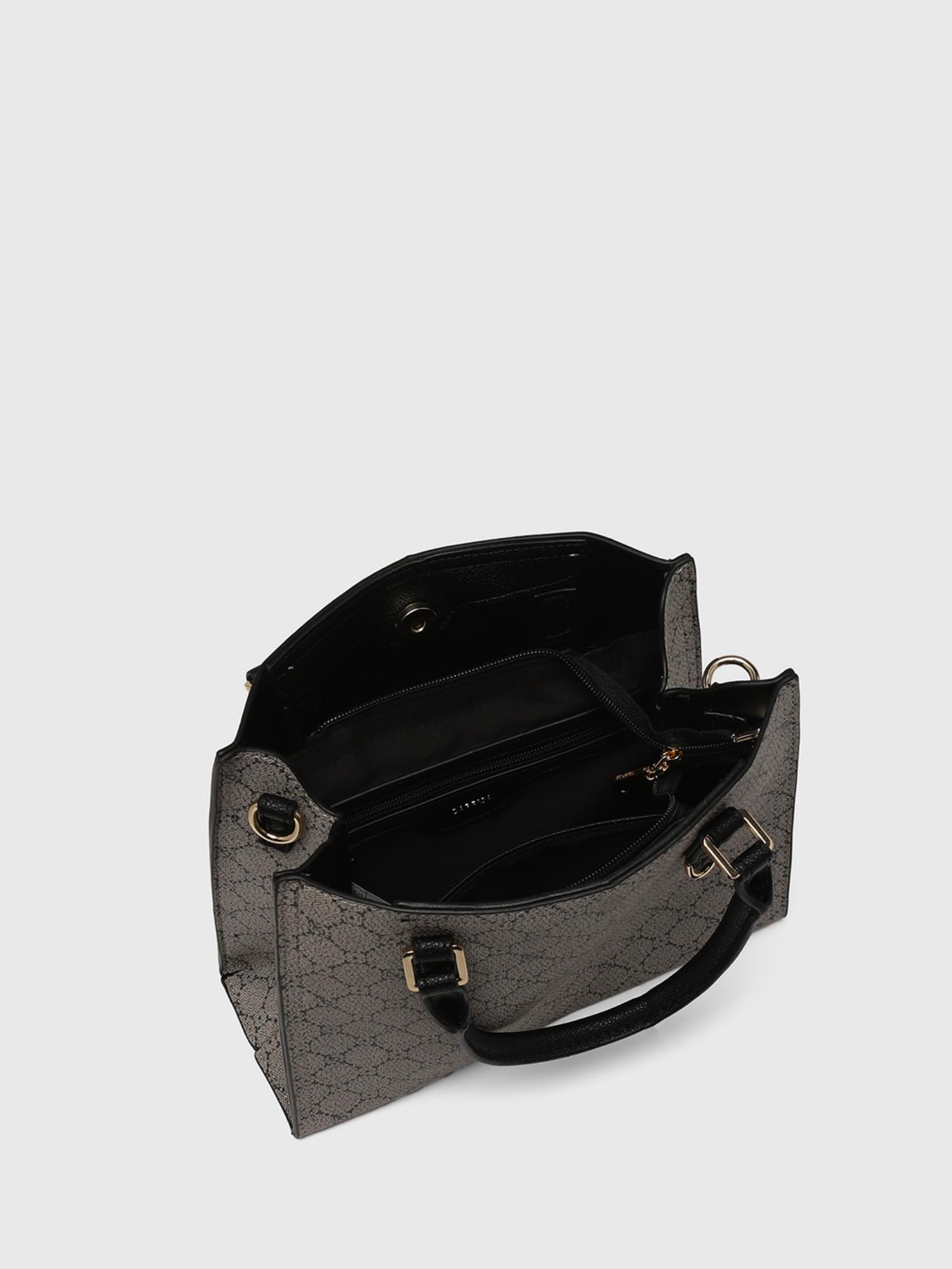 Diana Women Satchel Bag With Detachable Strap - Taupe (M)