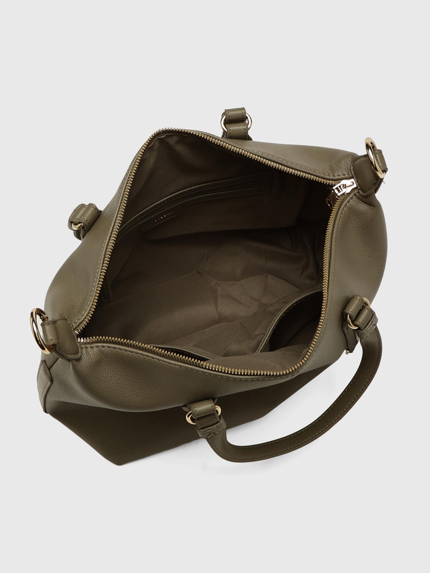 Ciclamino Women Handbag With Detachable Strap - Olive (M)