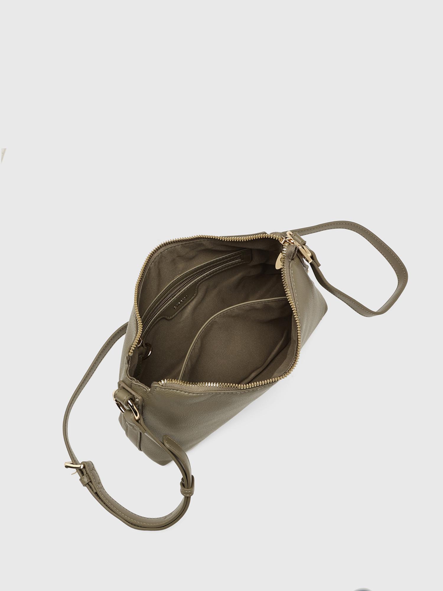 Ciclamino Women Mini Bag With Detachable Strap - Olive (S)