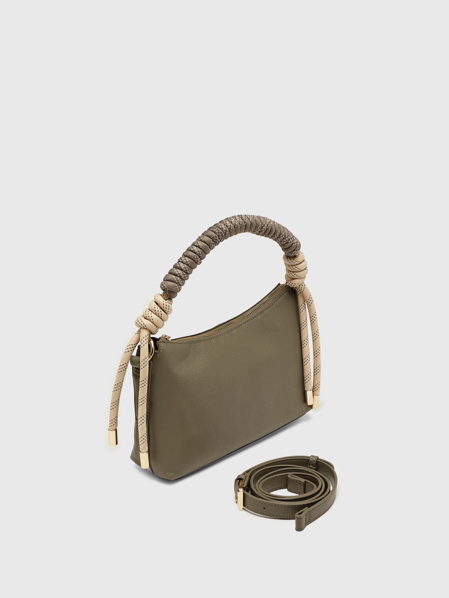 Ciclamino Women Mini Bag With Detachable Strap - Olive (S)