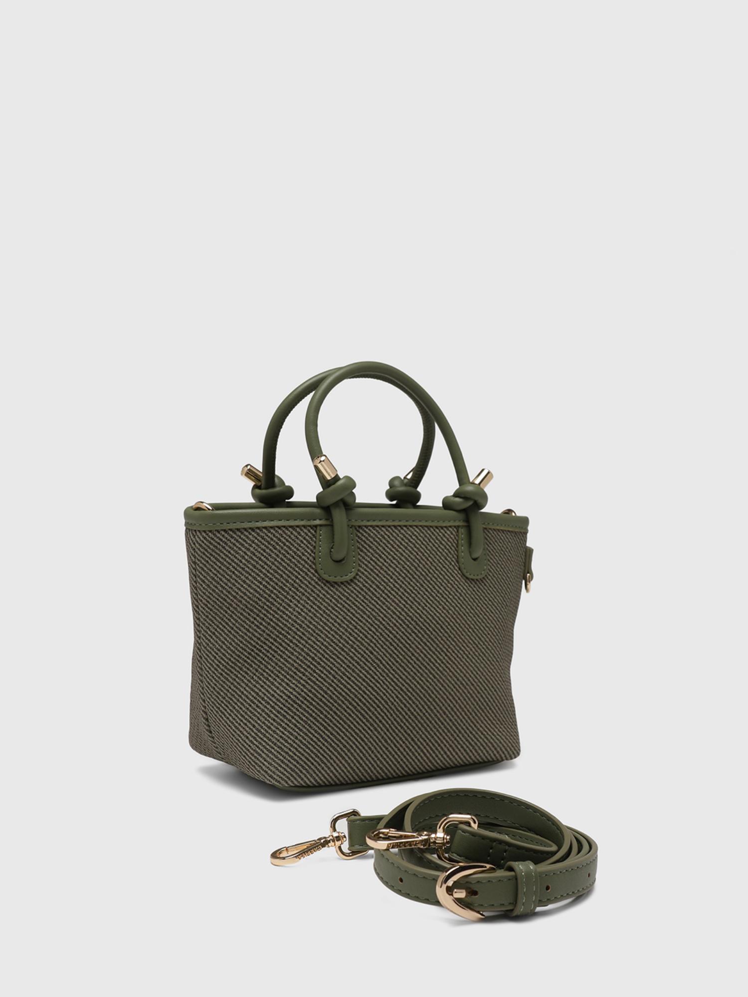 Jasmine Women Satchel Bag With Detachable Strap - Olive (S)
