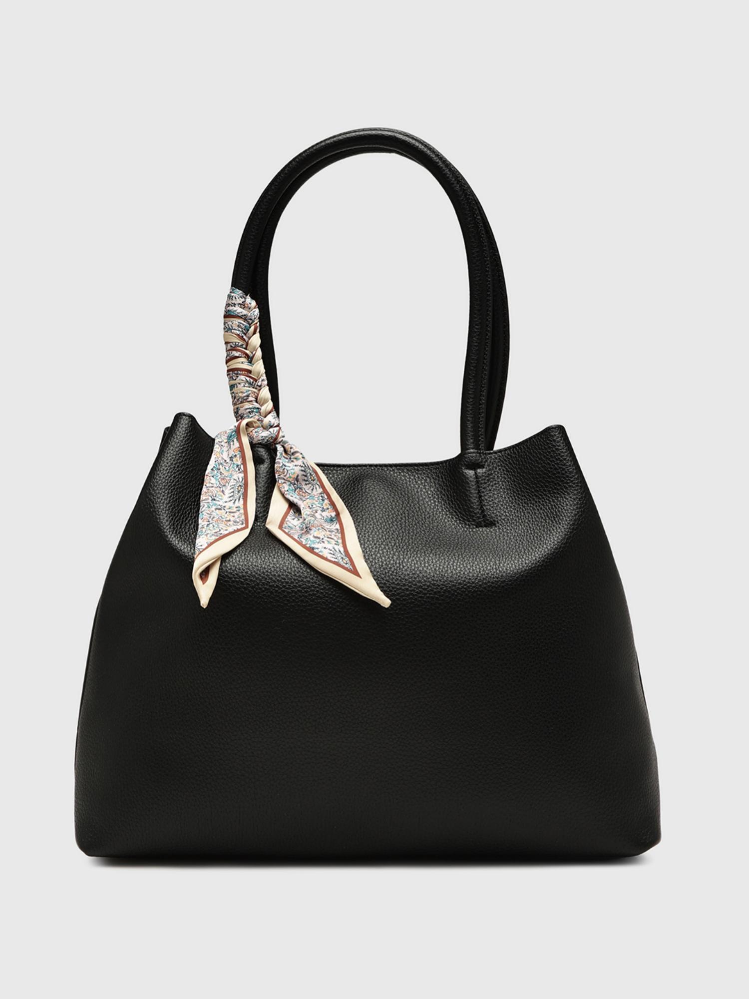 Valentina Women Tote Bag - Black (L)
