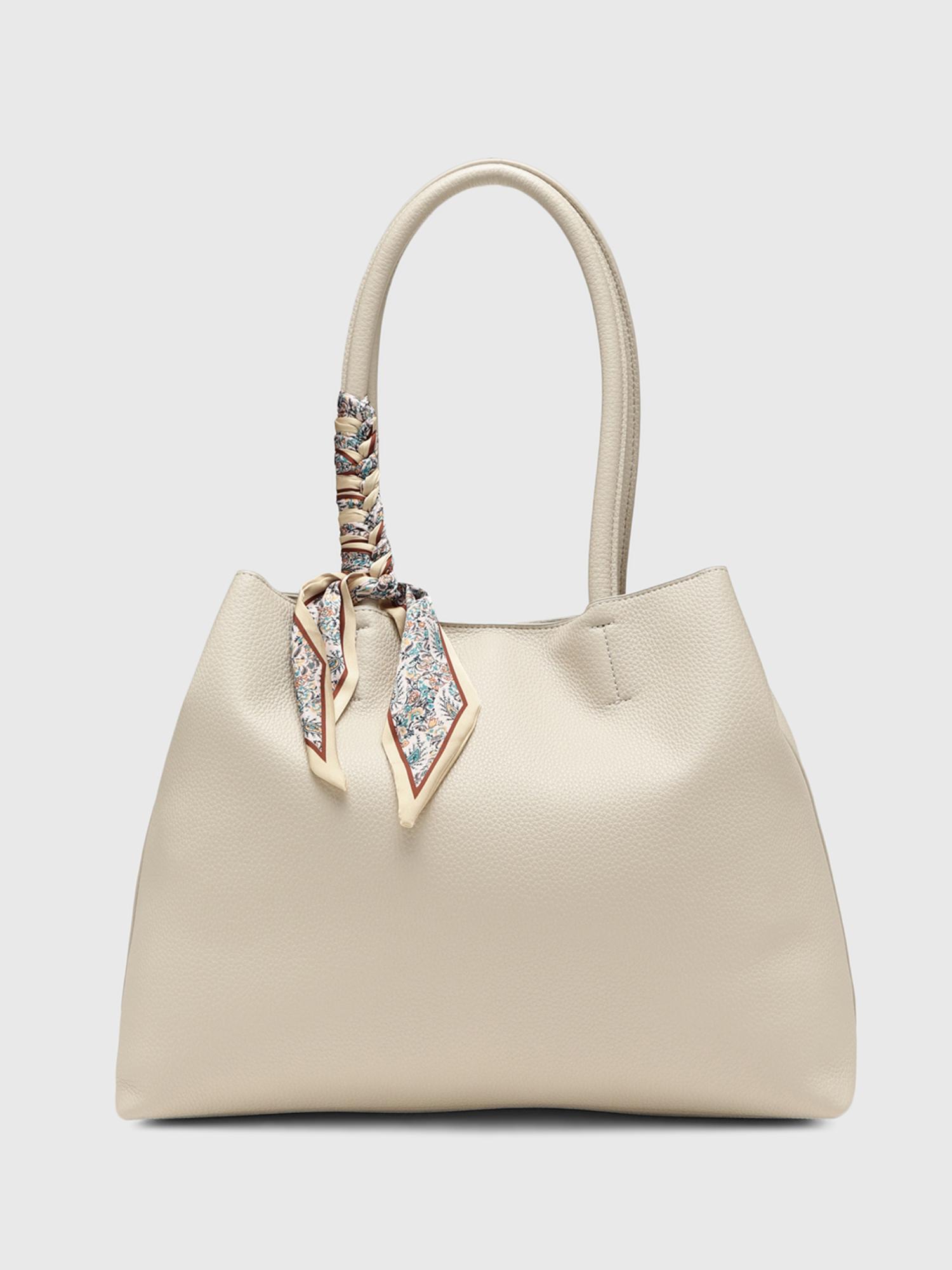 Valentina Women Tote Bag - Off White (L)