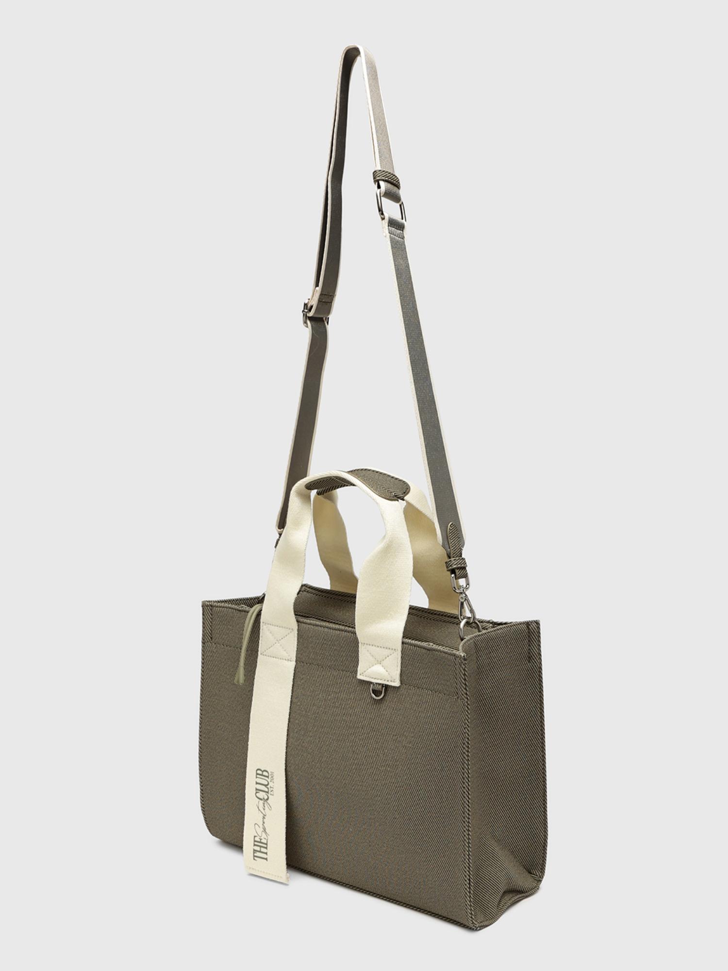 Martina V5 Women Tote Bag With Detachable Strap - Olive (L)