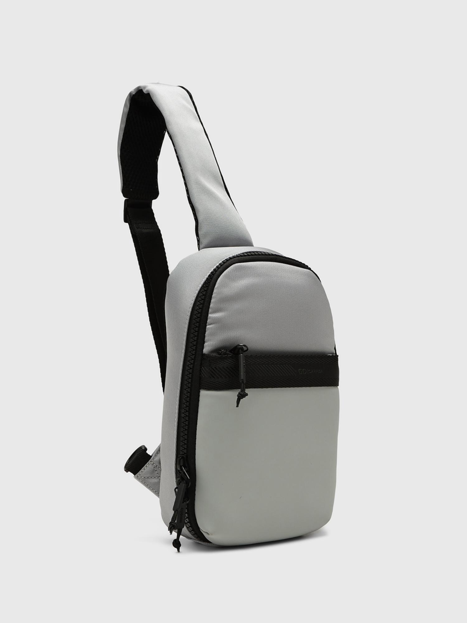 Maverick Go Ss26 Men Crossbody Sling Bag With Detachable Strap - Grey (S)