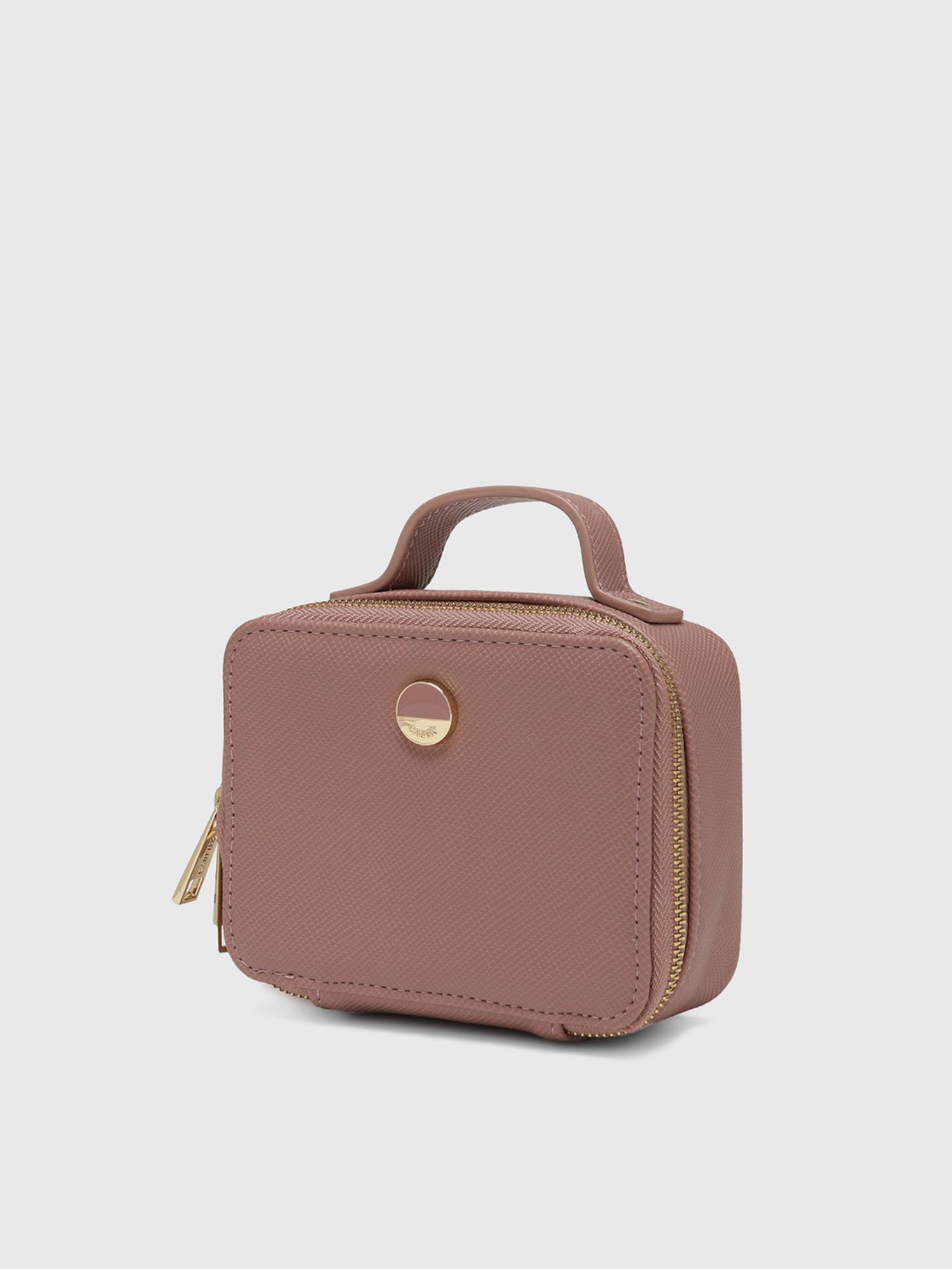 Giorgia New Women Jewellery Pouch - Pink (M)