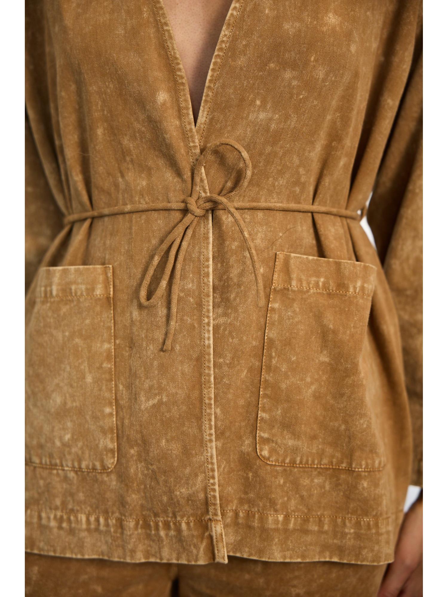 Maury Brown Top with Pant