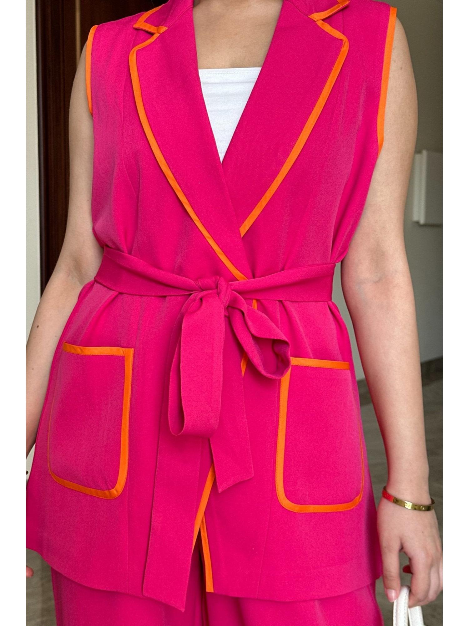 Pink Zina Blazer and Pant