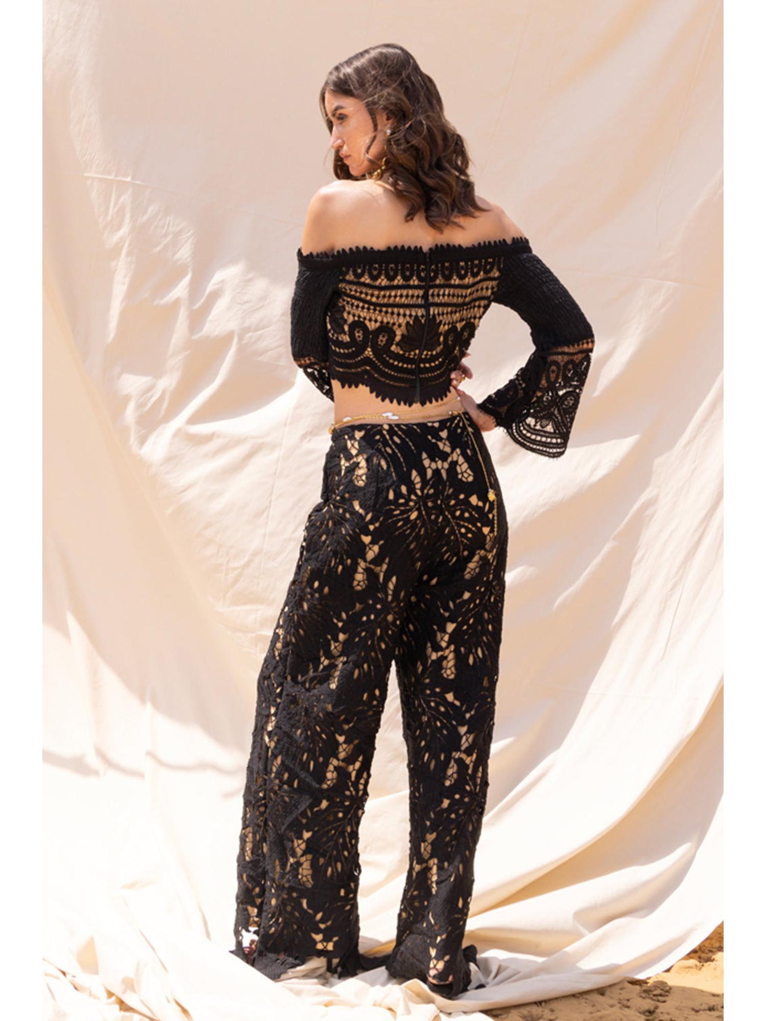 Nyra Black Tunic and Pant