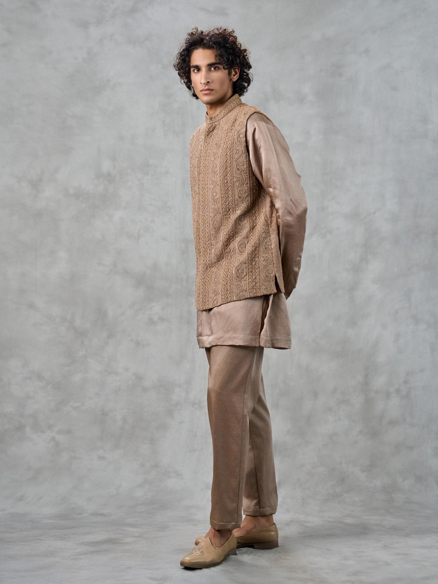 Twirl In Tradition Kurta with Trouser and Jacket