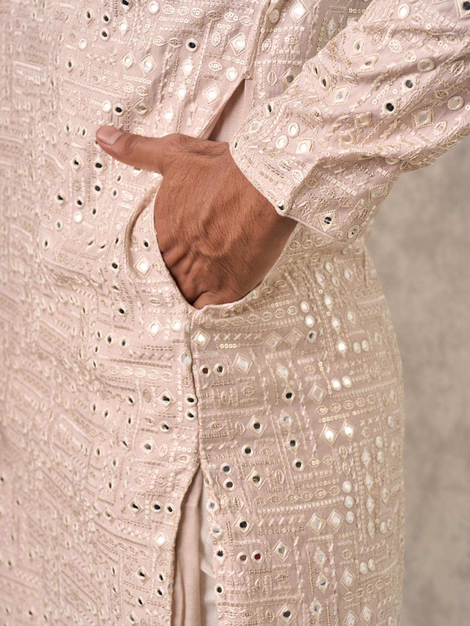 Radiant Pink Kurta with Churidar