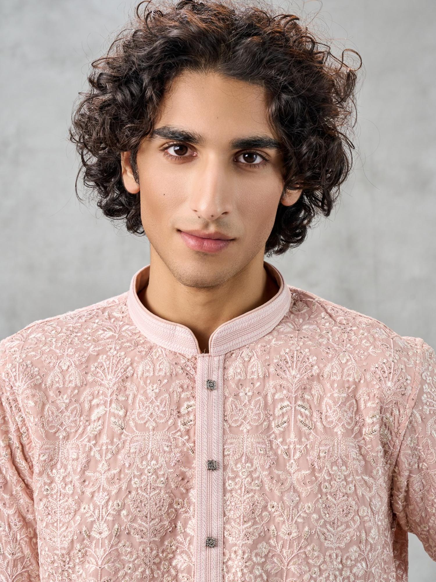 Peach Delight Kurta with Pant