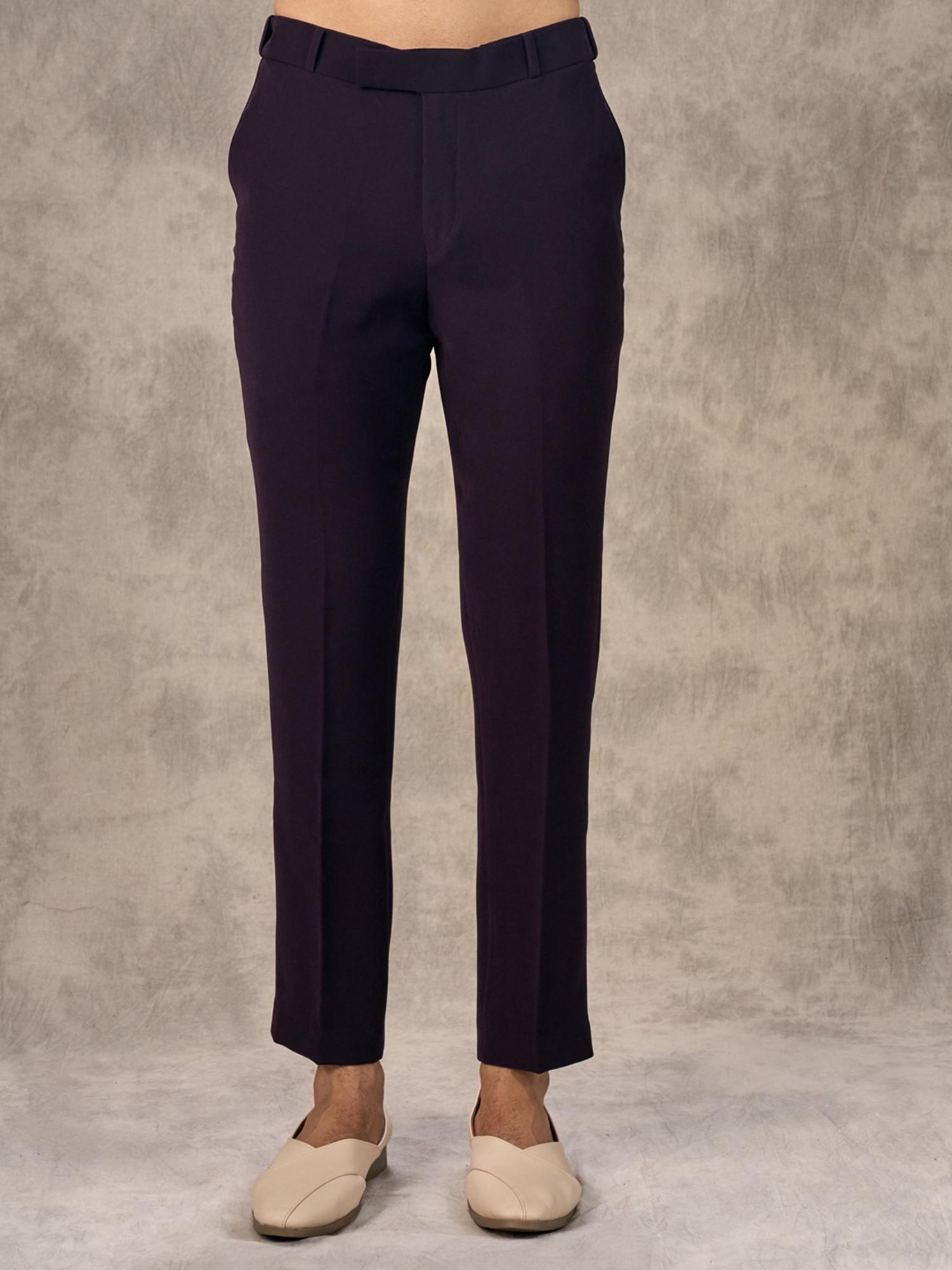 Wine Elegance Kurta with Pant