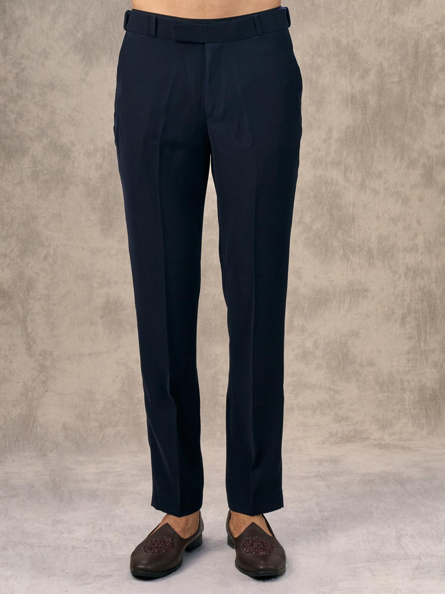 Navy Blue Elegance Kurta with Pant