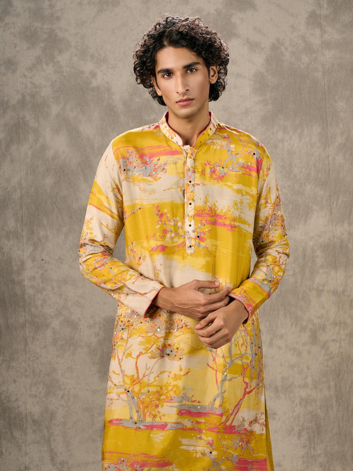 Sunshine Yellow Kurta with Pant