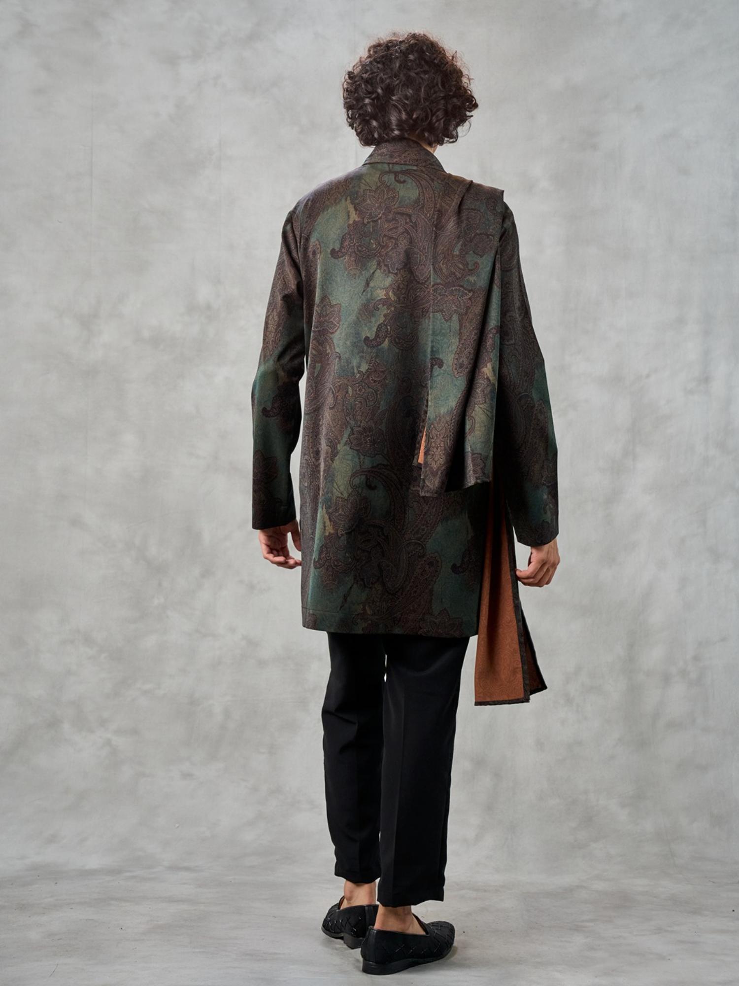 Dark Green Exquisite Kurta and Pant with Dupatta