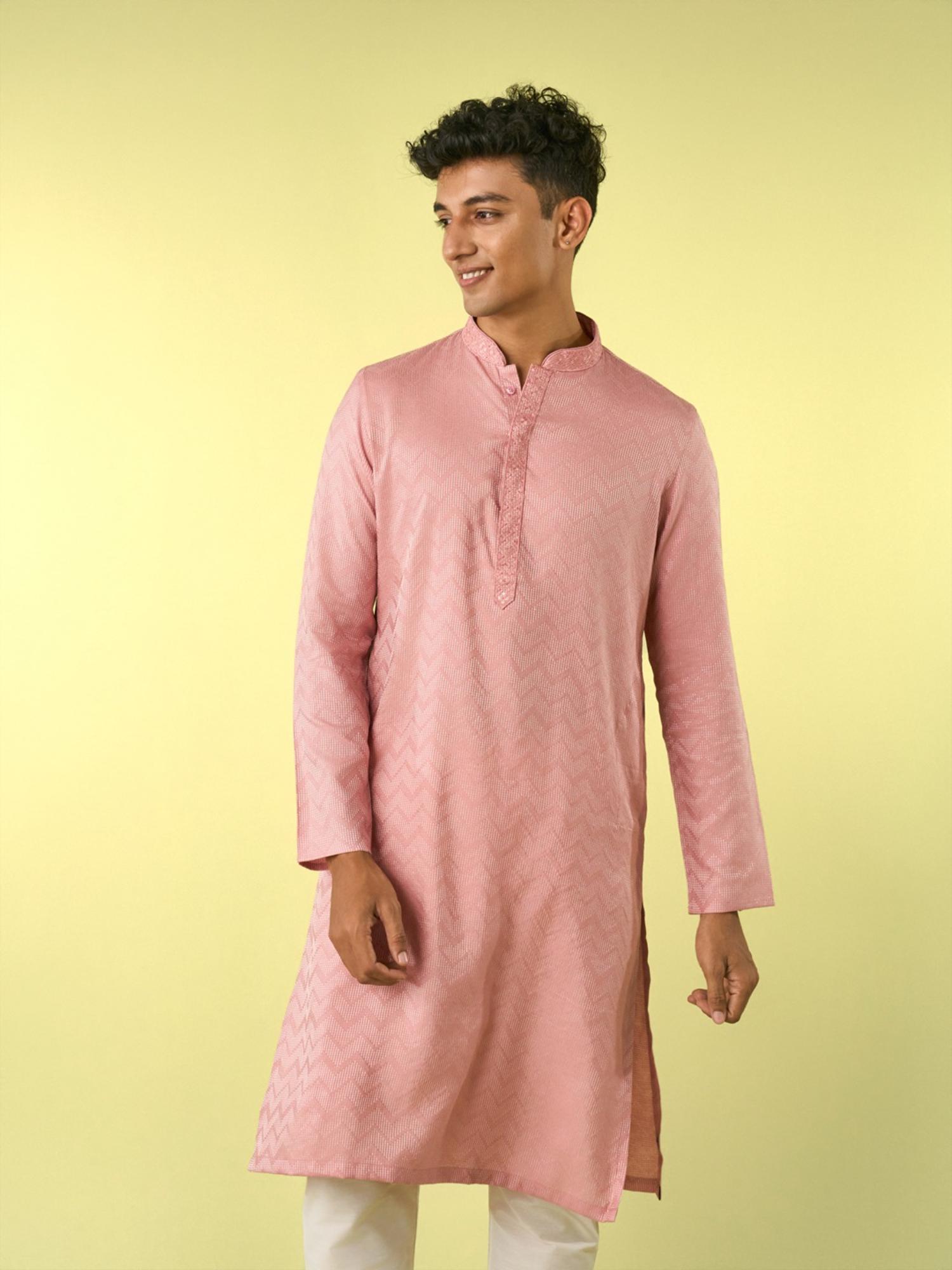 Peach Radiance Kurta