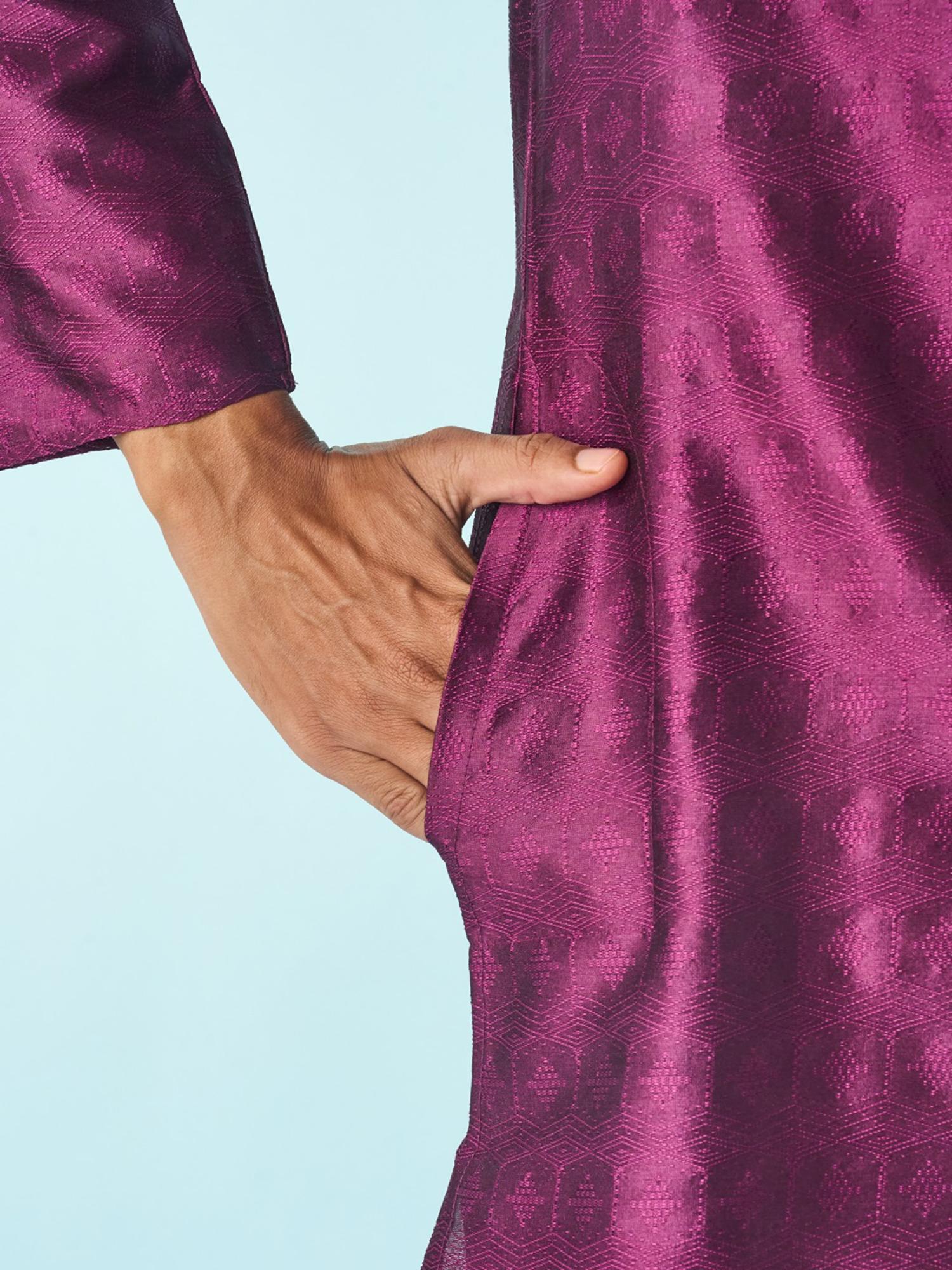 Dazzling Purple Kurta