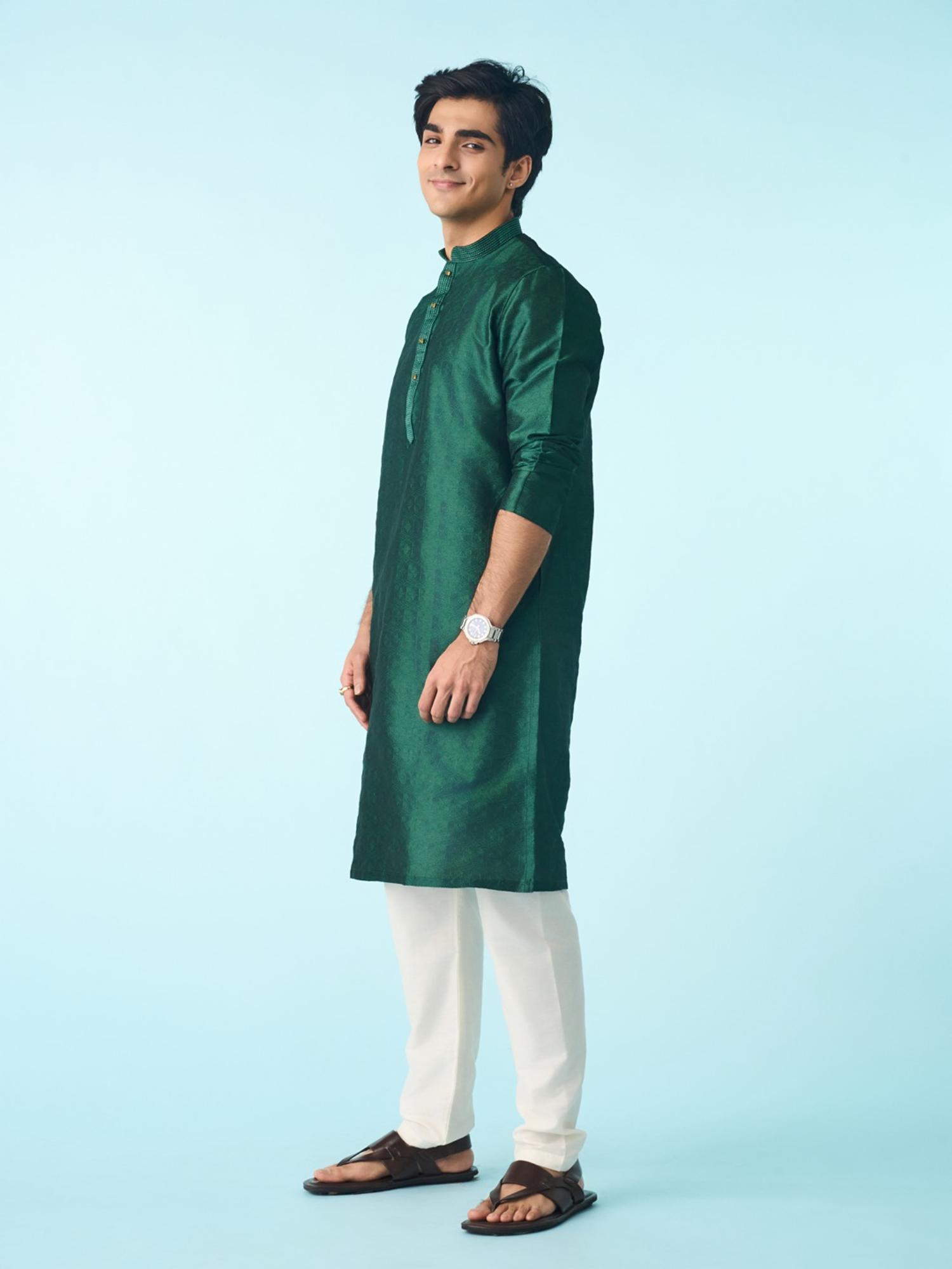 Serene Dark Green Kurta