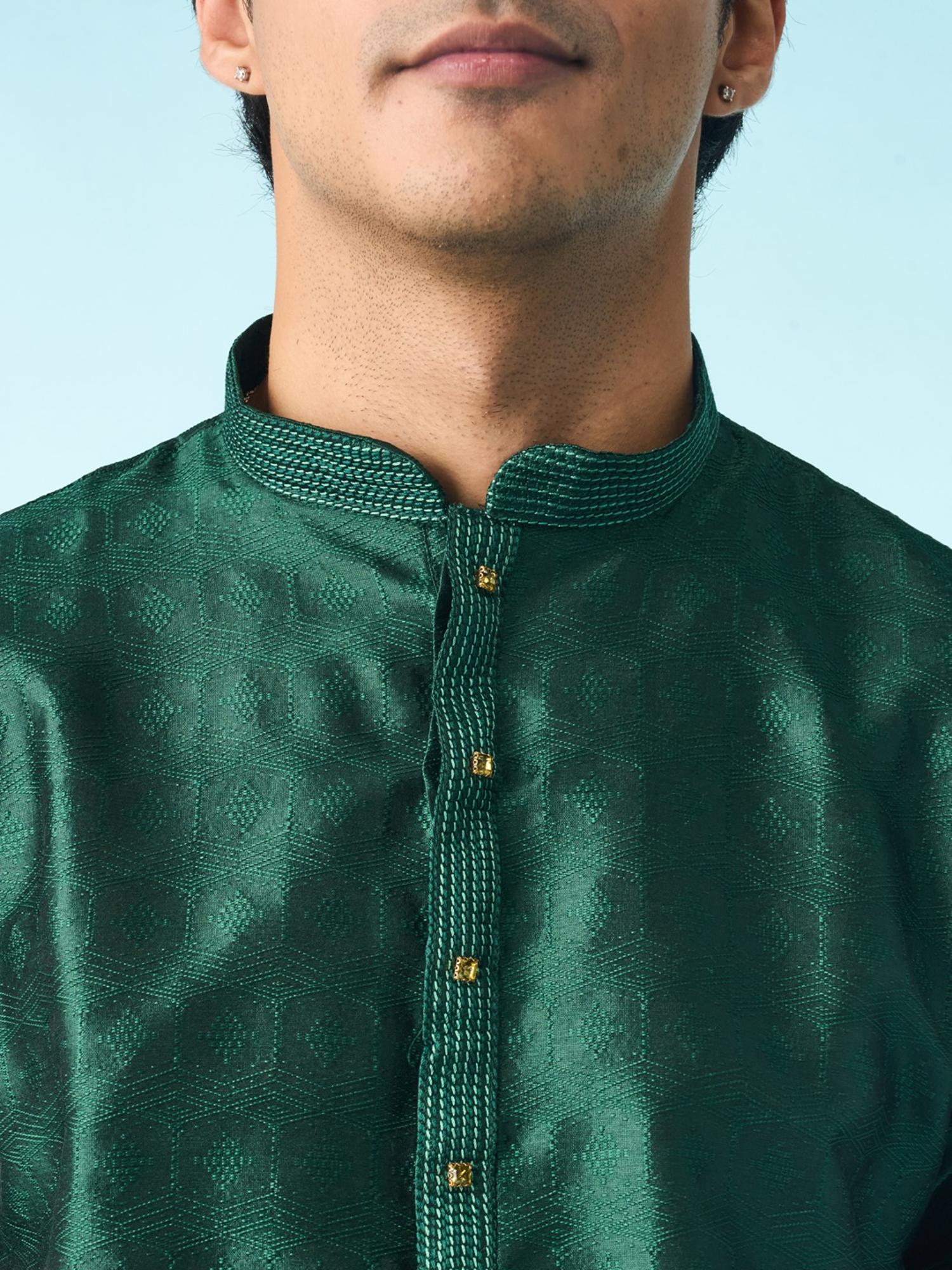 Serene Dark Green Kurta