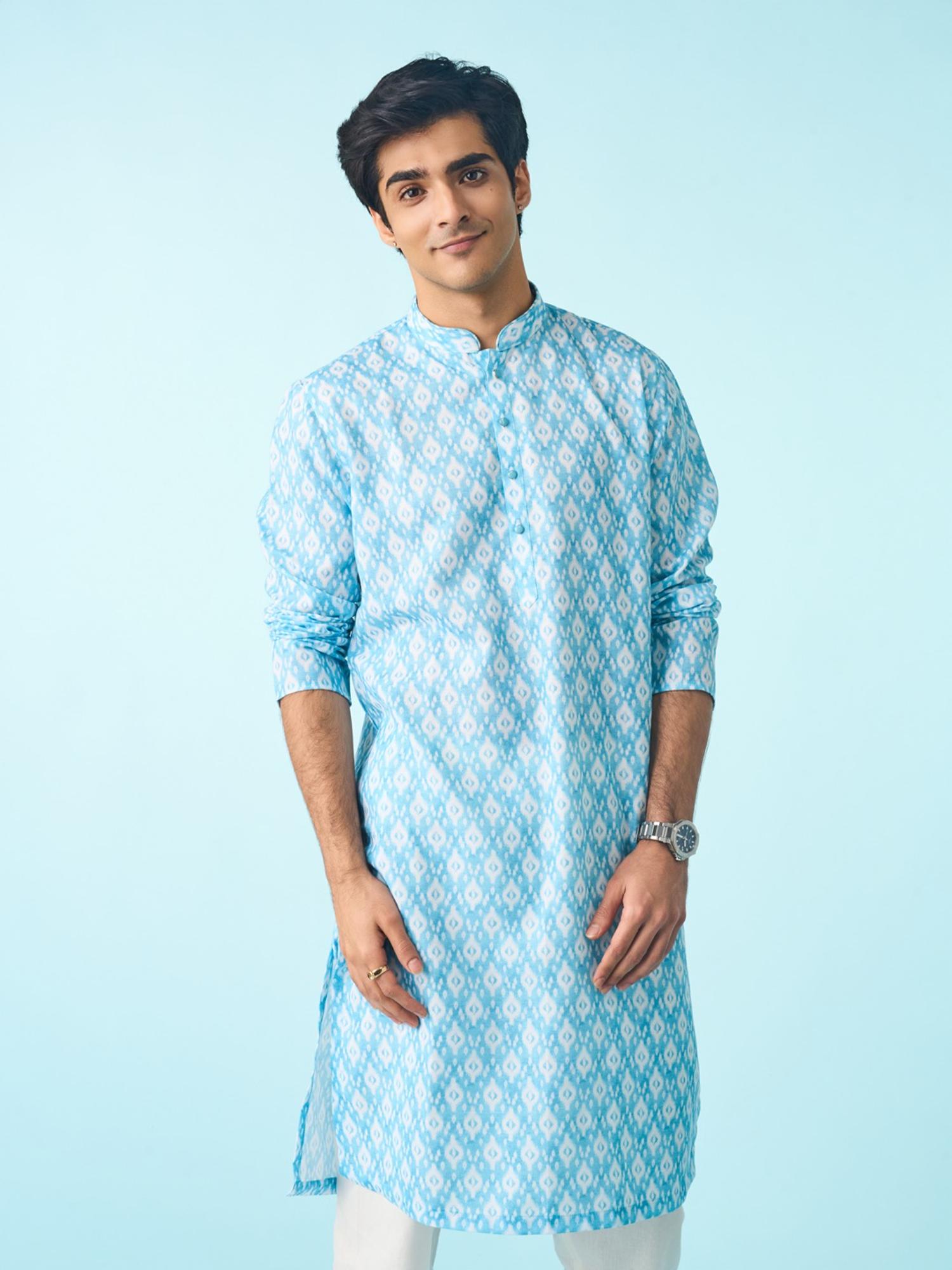 Sapphire Sky Blue Delight Kurta