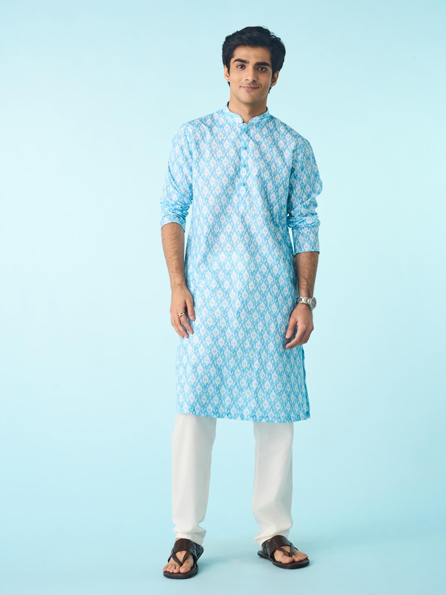 Sapphire Sky Blue Delight Kurta
