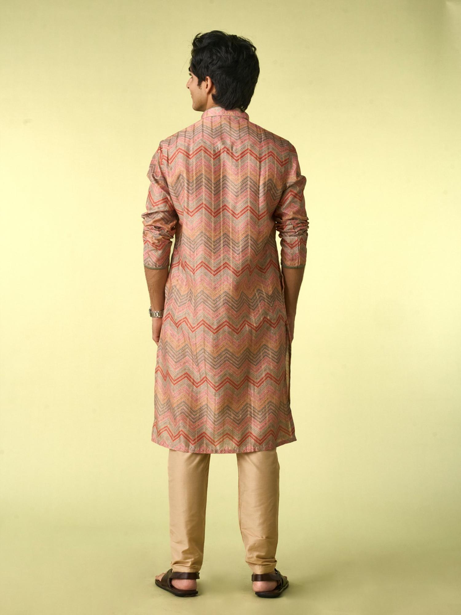 Elegance Multi-Color Printed Kurta
