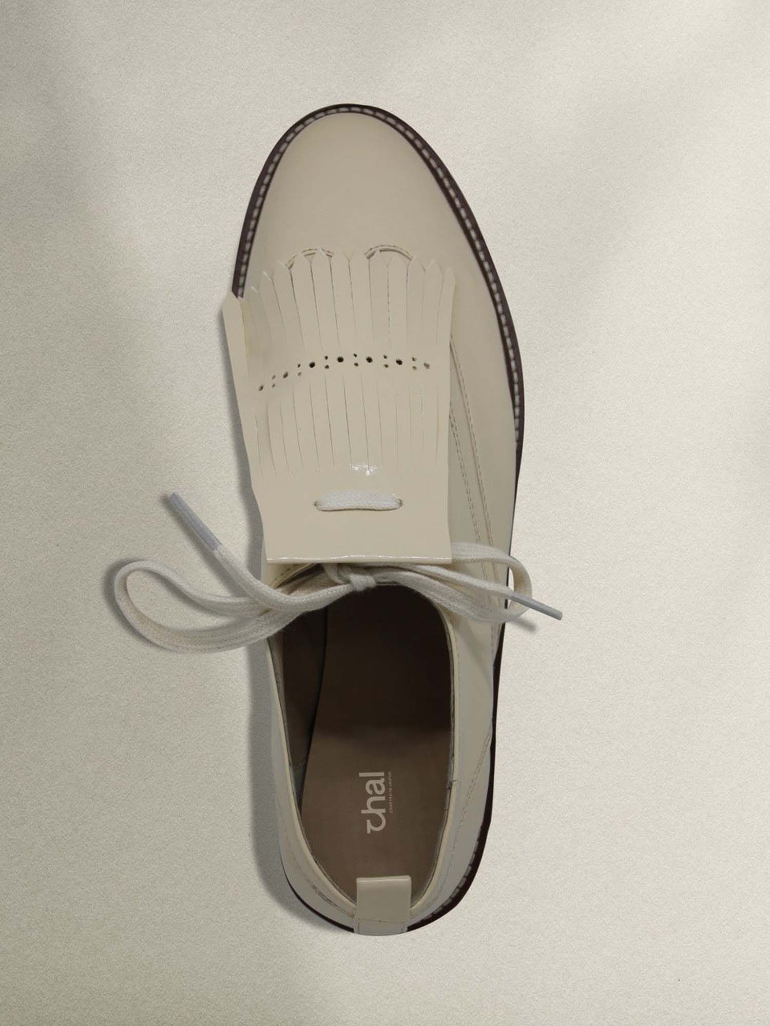 Cream Oxford Pastel Men Shoes