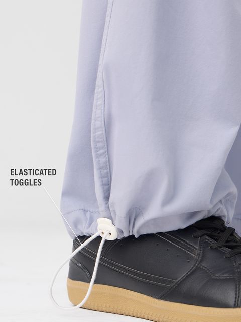 Parachute Pants Light Purple Women