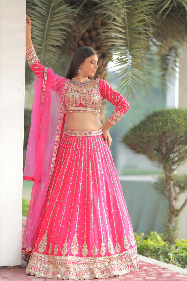Royal Bridal Silk Lehenga Choli