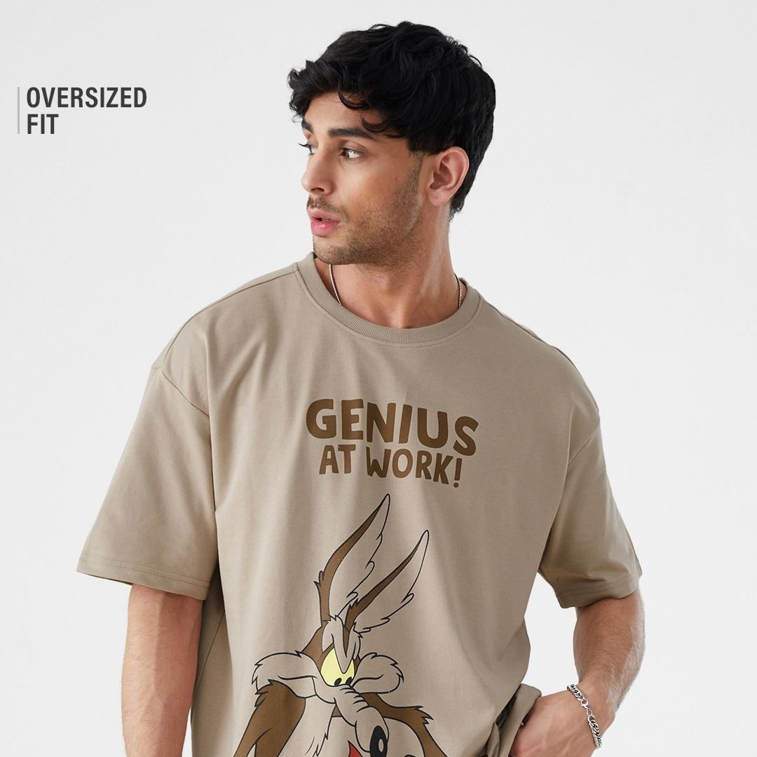 Men Solid Cotton Crew Neck T-Shirt